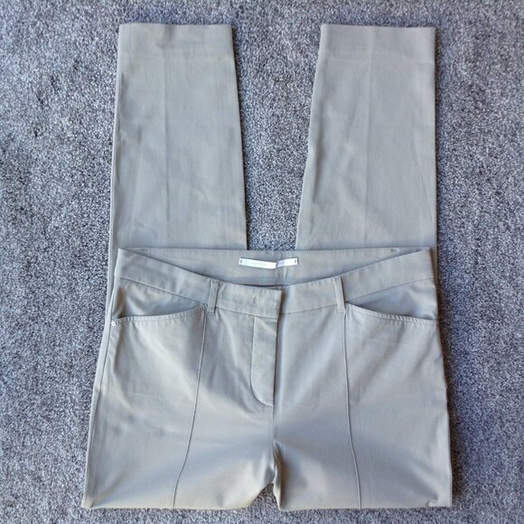 ⭐RAFFAELLO ROSSI "ANINA" SLIM LEG TROUSER in Quartz, size 10⭐ - Picture 1 of 8